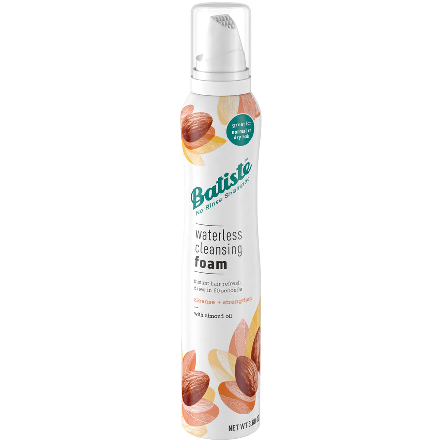Waterless Cleansing Foam Cleanse and Strengthen with Almond Oil, 3.60 OZ