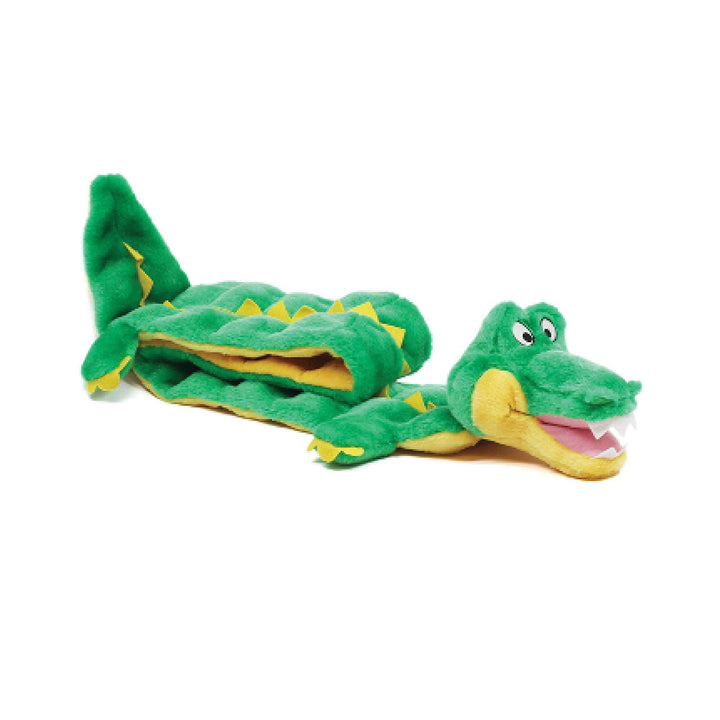 Squeaker Matz Plush Gator Dog Toy, XXL