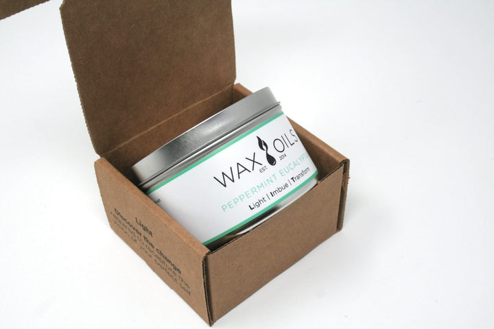 Wax and Oils Soy Wax Aromatherapy Scented Candles, Pepp