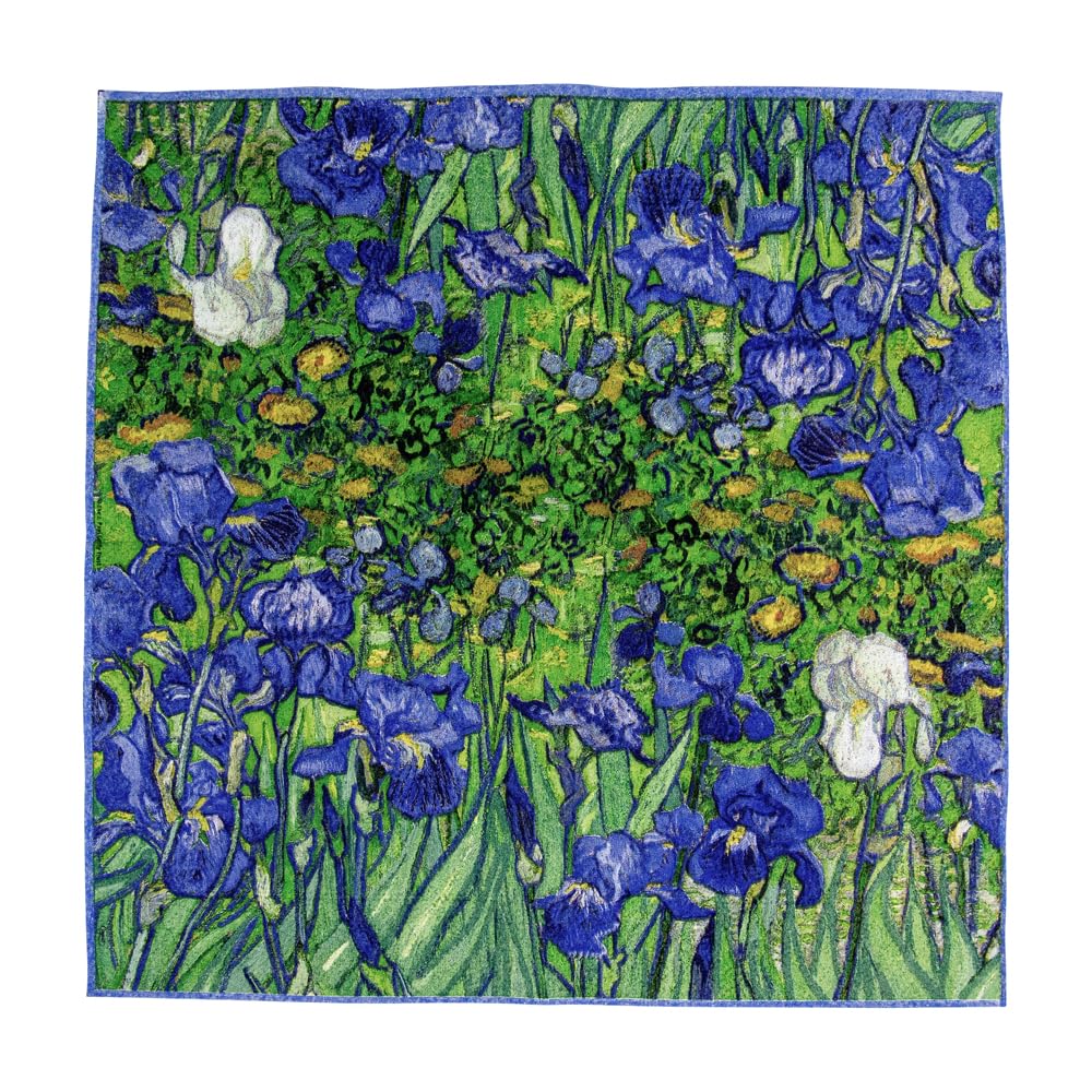 Caspari Van Gogh Irises Paper Cocktail Napkins - 20 Per