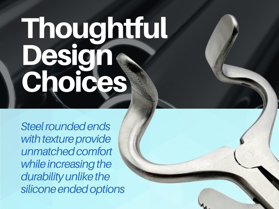 Dental Molt Mouth Gag 4.75 inch Long with a 2-inch Opening Mouth Opener Dental Molt