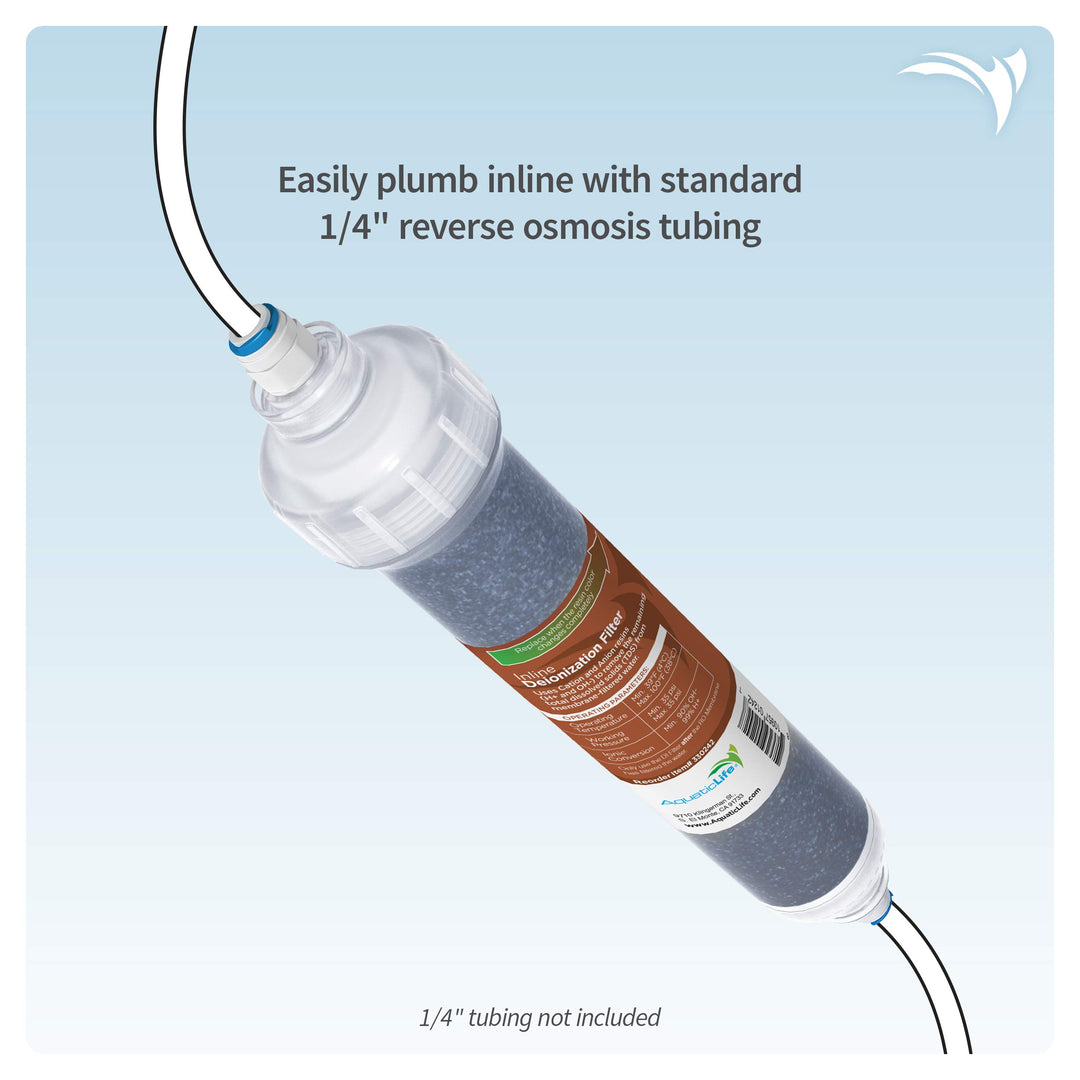 DI Color Changing Mixed Bed Resin Cartridge, Aquarium, Hydroponics