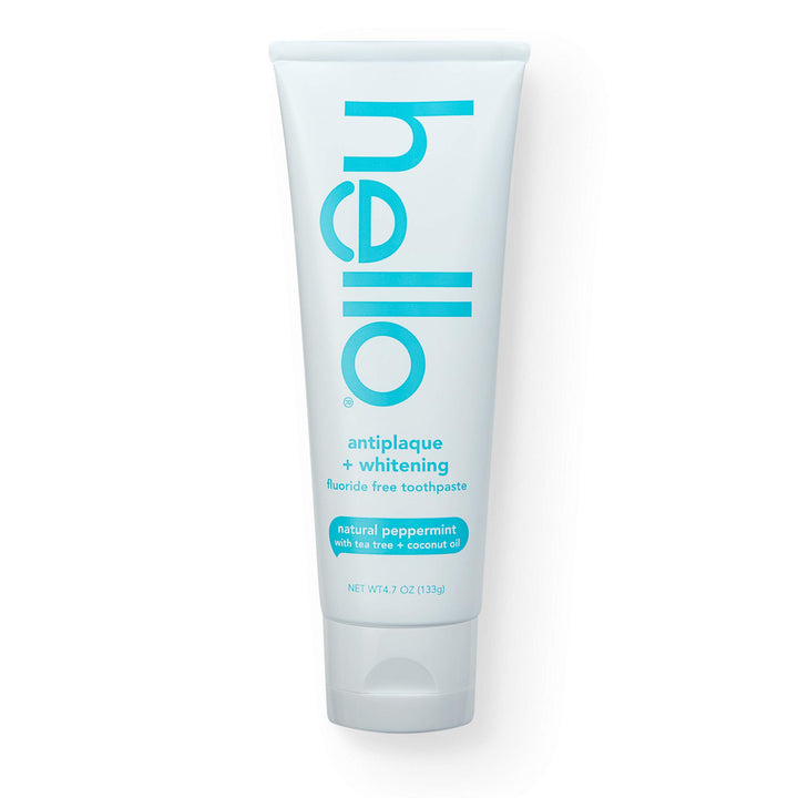 Natural Peppermint, 1 Pack: Hello Oral Care Fluoride Fr