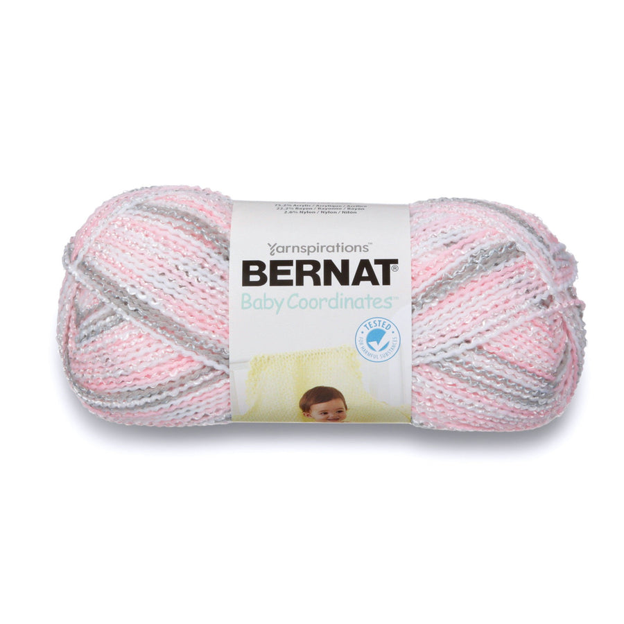Bernat Baby Coordinates Ombre Yarn, 4.25 oz, Gauge 3 Light, Dove Girl,16604949412