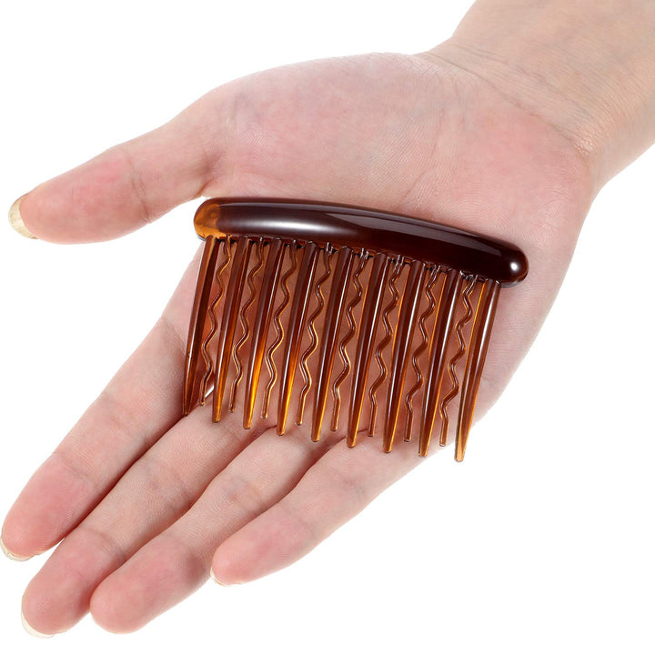 Gejoy 4 Colors 1PC pincel maquiagem Steel Eyebrow Eyelash Dual-Comb Extension Brush Metal Comb Cosmetic Makeup Tool for Women Beauty: Gold, United States