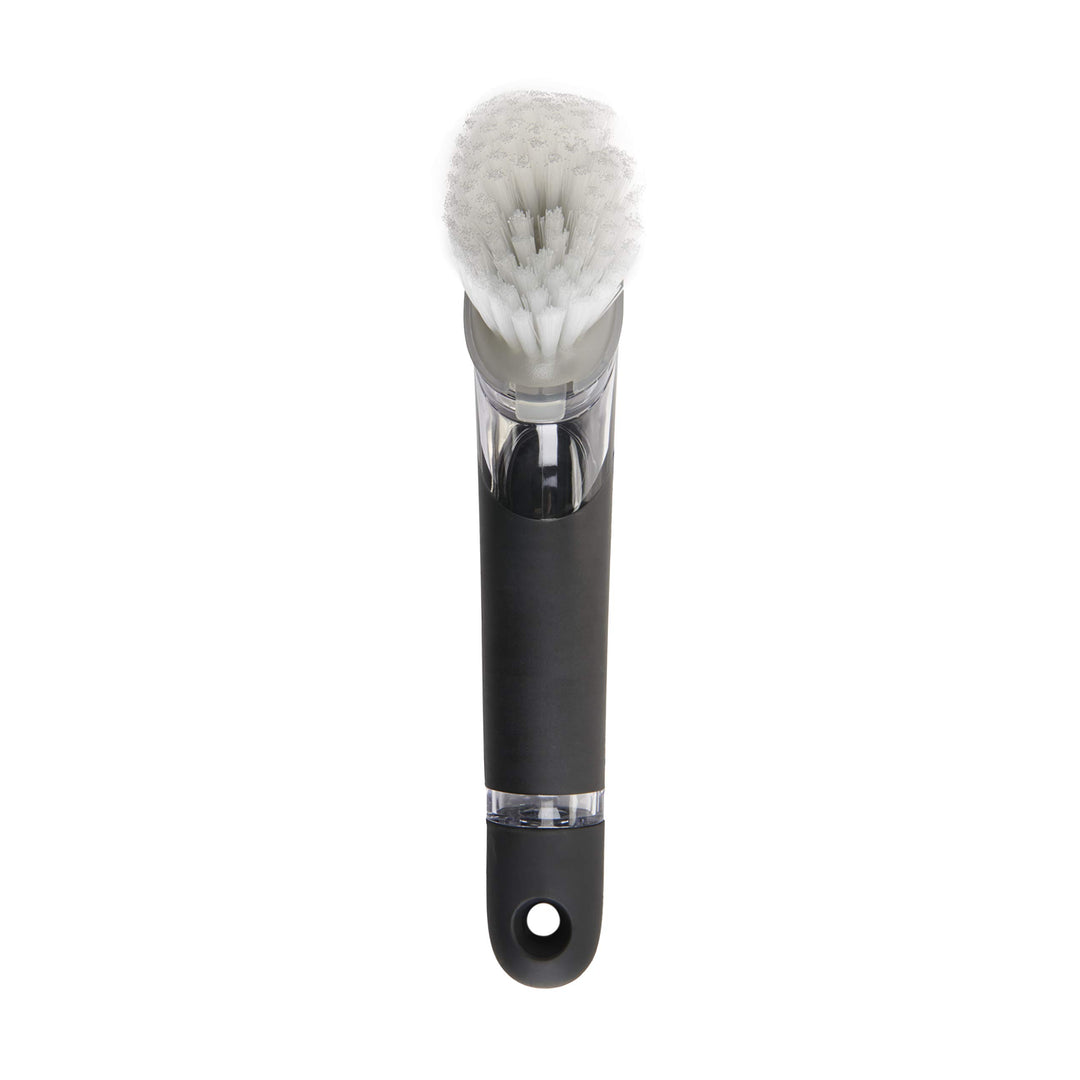 SteeL Soap Dispensing Dish Brush 10 In