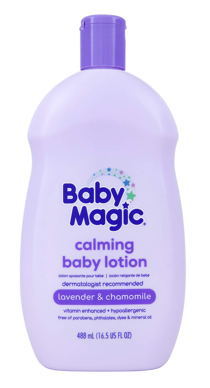 Calming Body Lotion, Lullaby Scent, Lavender &amp; Chamomile, Lavender, 16.5 Fl.Oz