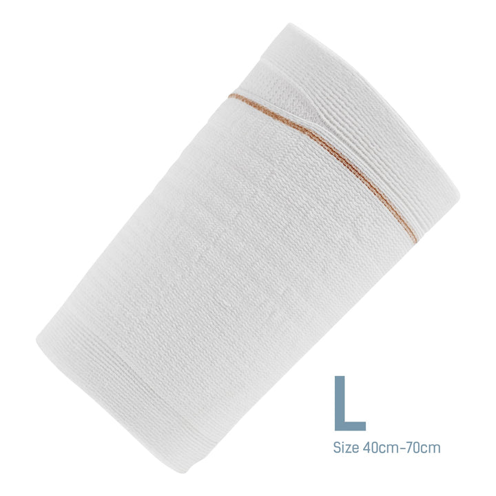 Ugo Fix Sleeve (x4) – Catheter Leg Bag Holder/Catheter Bag Cover, Strong and Durable Fibre Blends with External Seams, Washable and Reusable with Free Laundry Bag (Pack of 4) (Large)