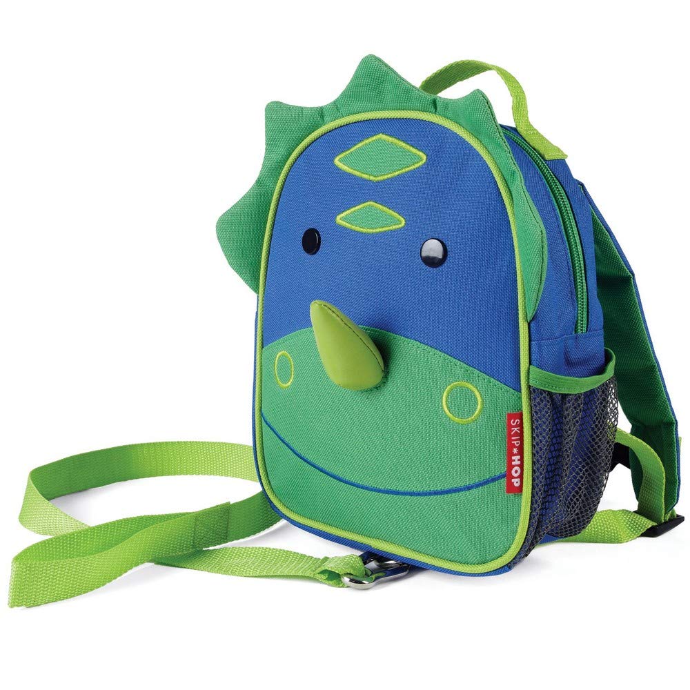 Skip Hop Toddler Backpack Leash, Zoo, Dino