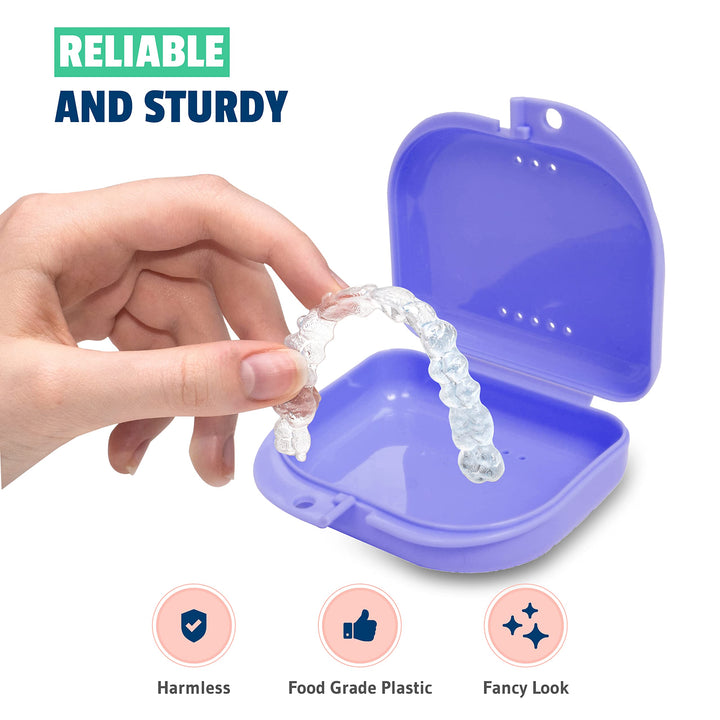 Mrs. Odonto Dental Retainer Case with Vent Holes - Mout