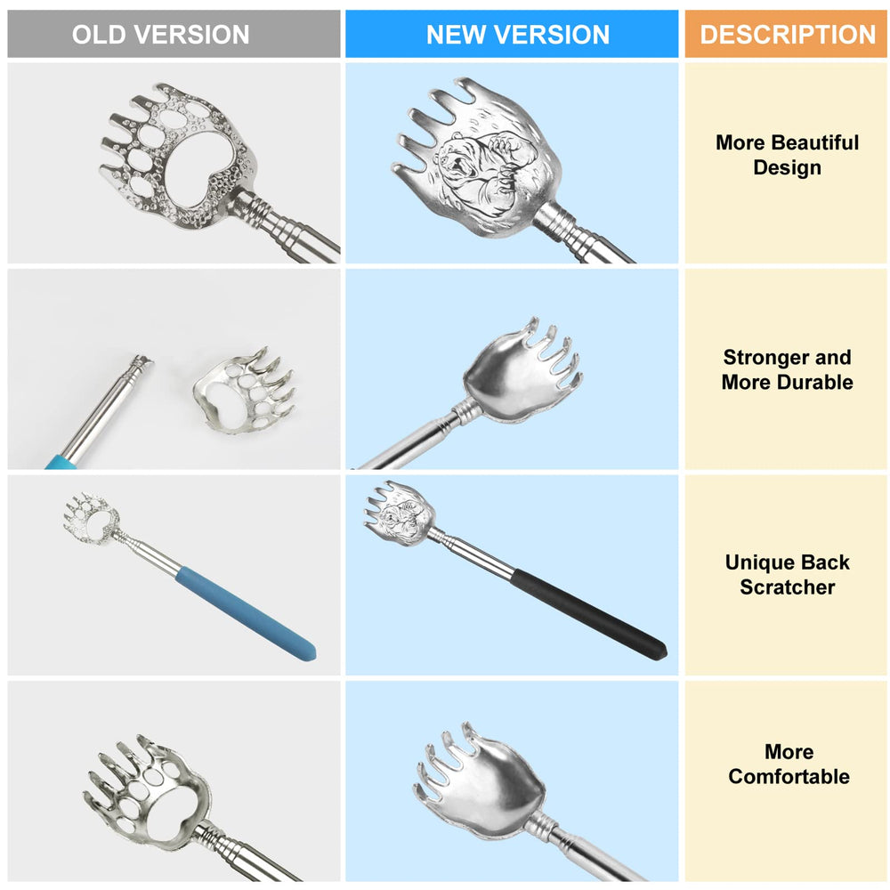 Upgrade2 Pack Portable Extendable Back Scratcher - Back