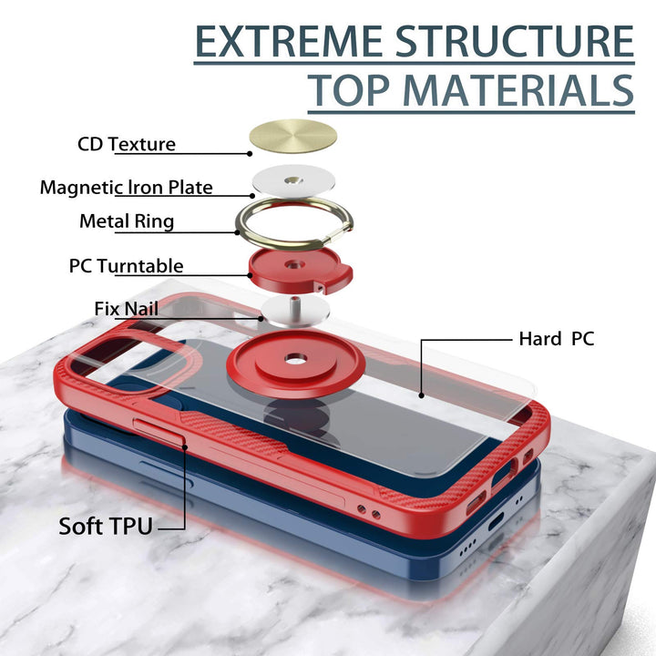 OJBK Carbon Fiber Clear Series Compatible with iPhone 1