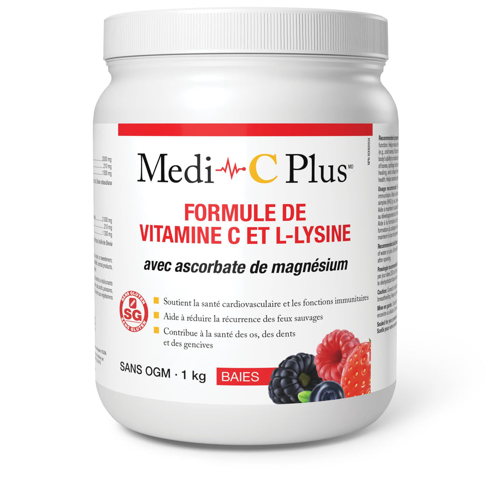 Medi C Plus Lysine Berry Flavour (1KG) medi-c Plus Brand: