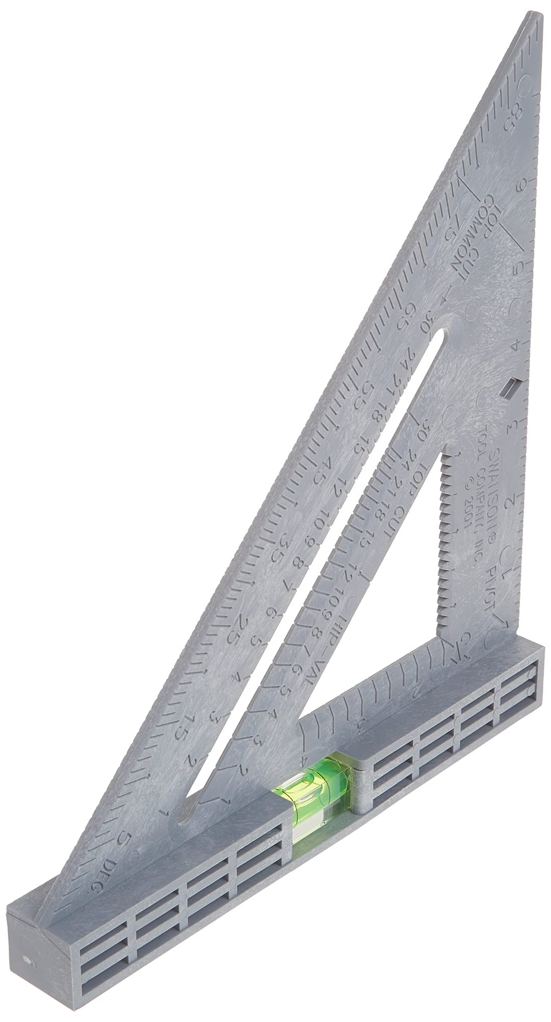 Swanson Tool T0111 Speedlite Level Square Layout Tool (Gray)