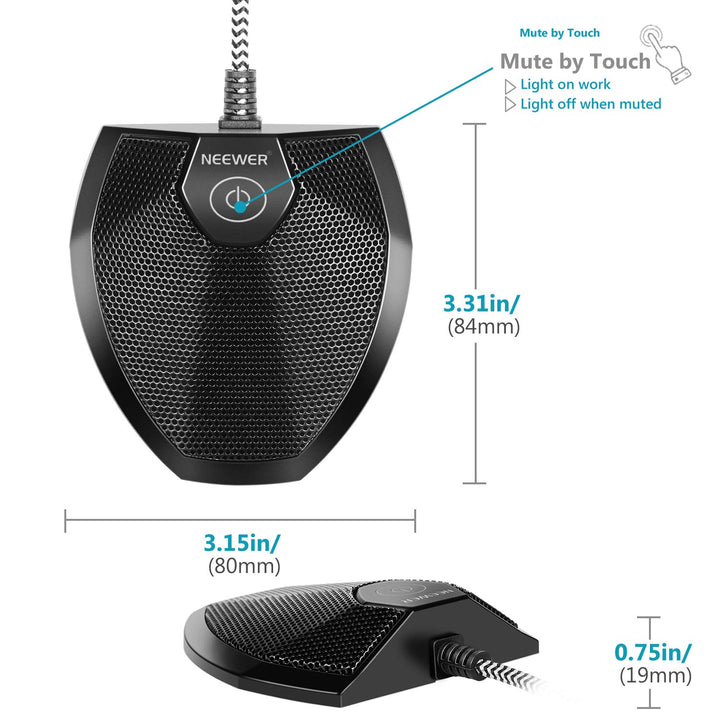 Neewer 192KHZ/24Bit USB Omnidirectional Condenser Micro