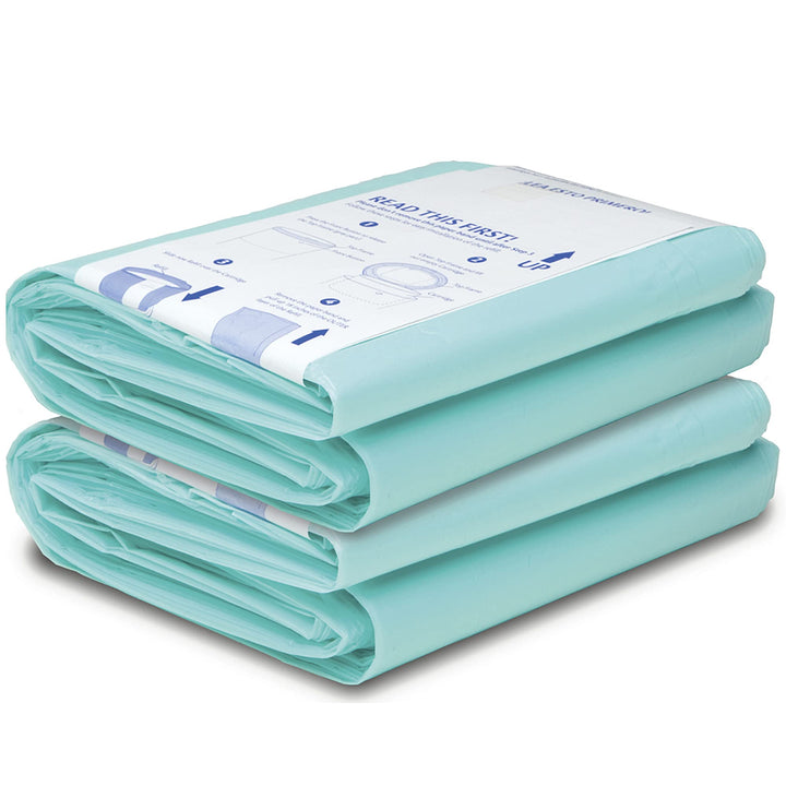 Diaper Dekor Classic Diaper Pail Biodegradable Refills | 4 Count | Most Economical Refill System | Quick & Easy to Replace | No Preset Bag Size Use Only What You Need | Exclusive End-of-Liner Marking