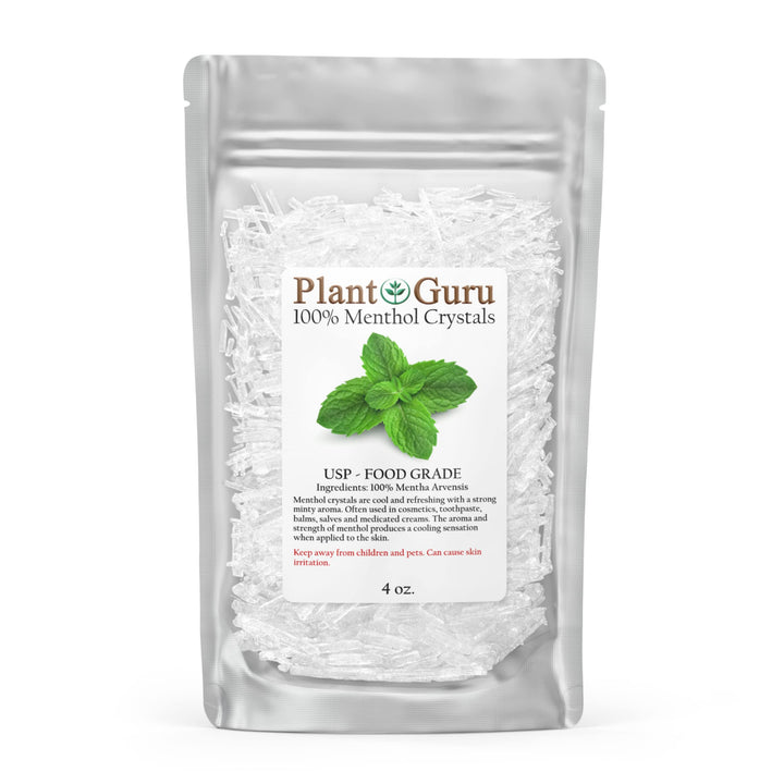 MENTHOL CRYSTALS Mentha Arvensis 100% PURE USP Grade 4 