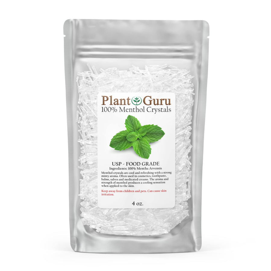 MENTHOL CRYSTALS Mentha Arvensis 100% PURE USP Grade 4 