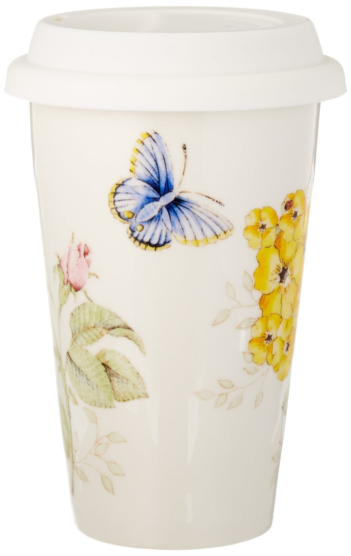 Lenox 837583 Butterfly Meadow Thermal Travel Mug, Multi