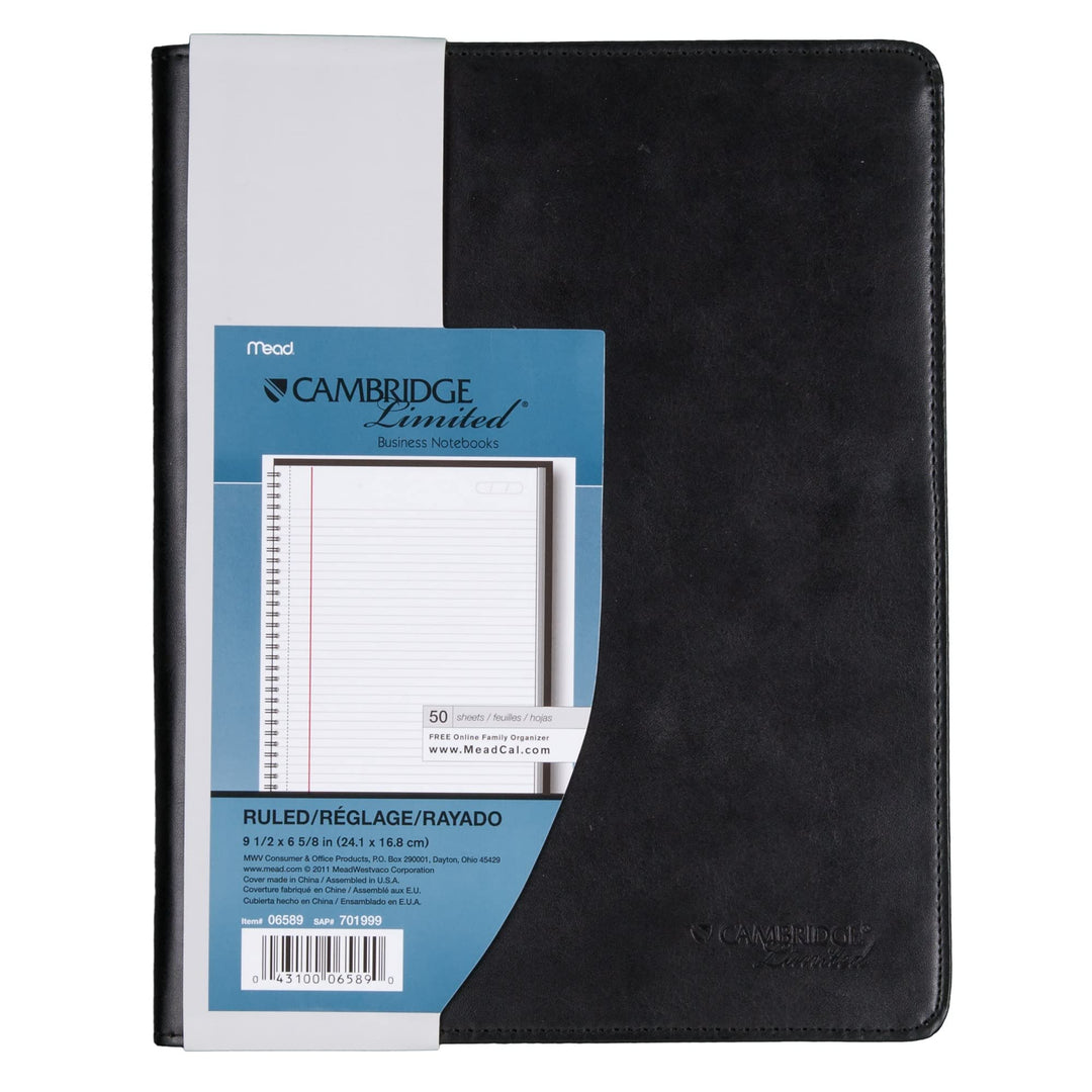 Cambridge Limited Refillable Notebook Cover (06589)