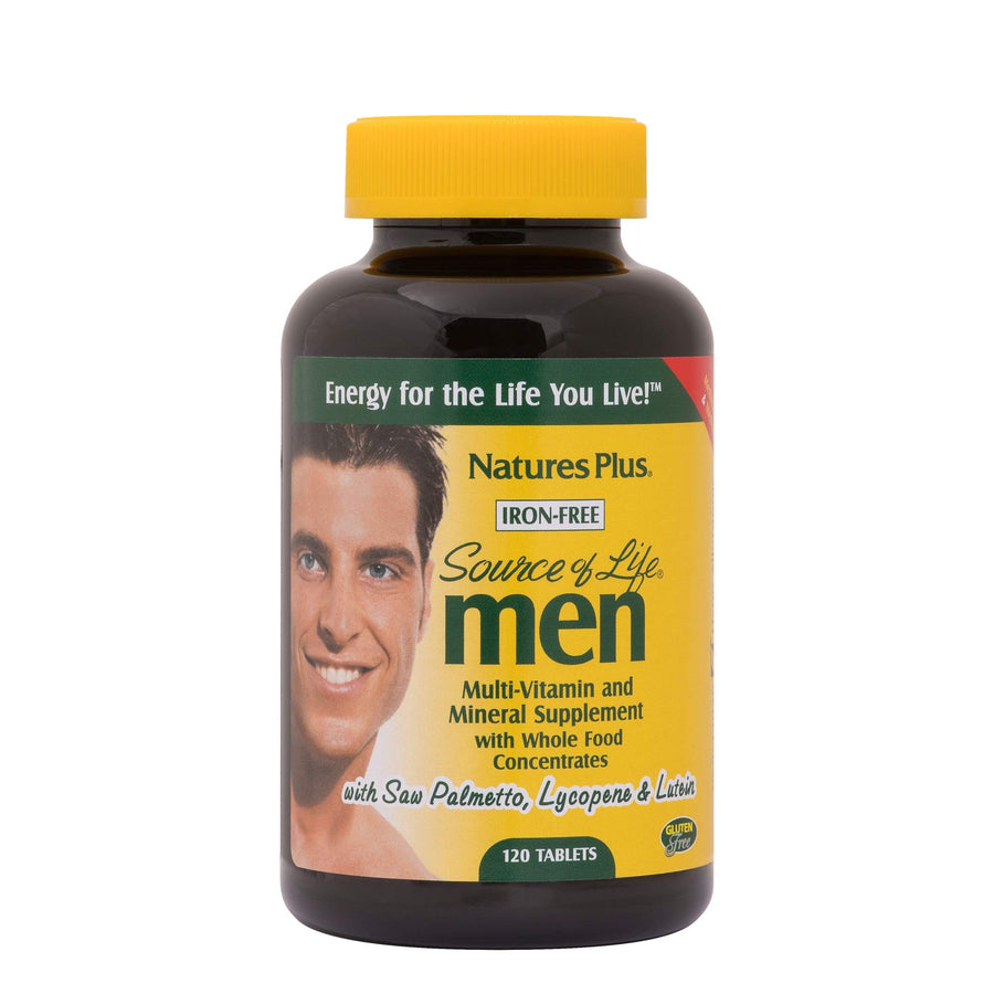 Natures Plus Source of Life Men - 120 Tablets, Pack of 