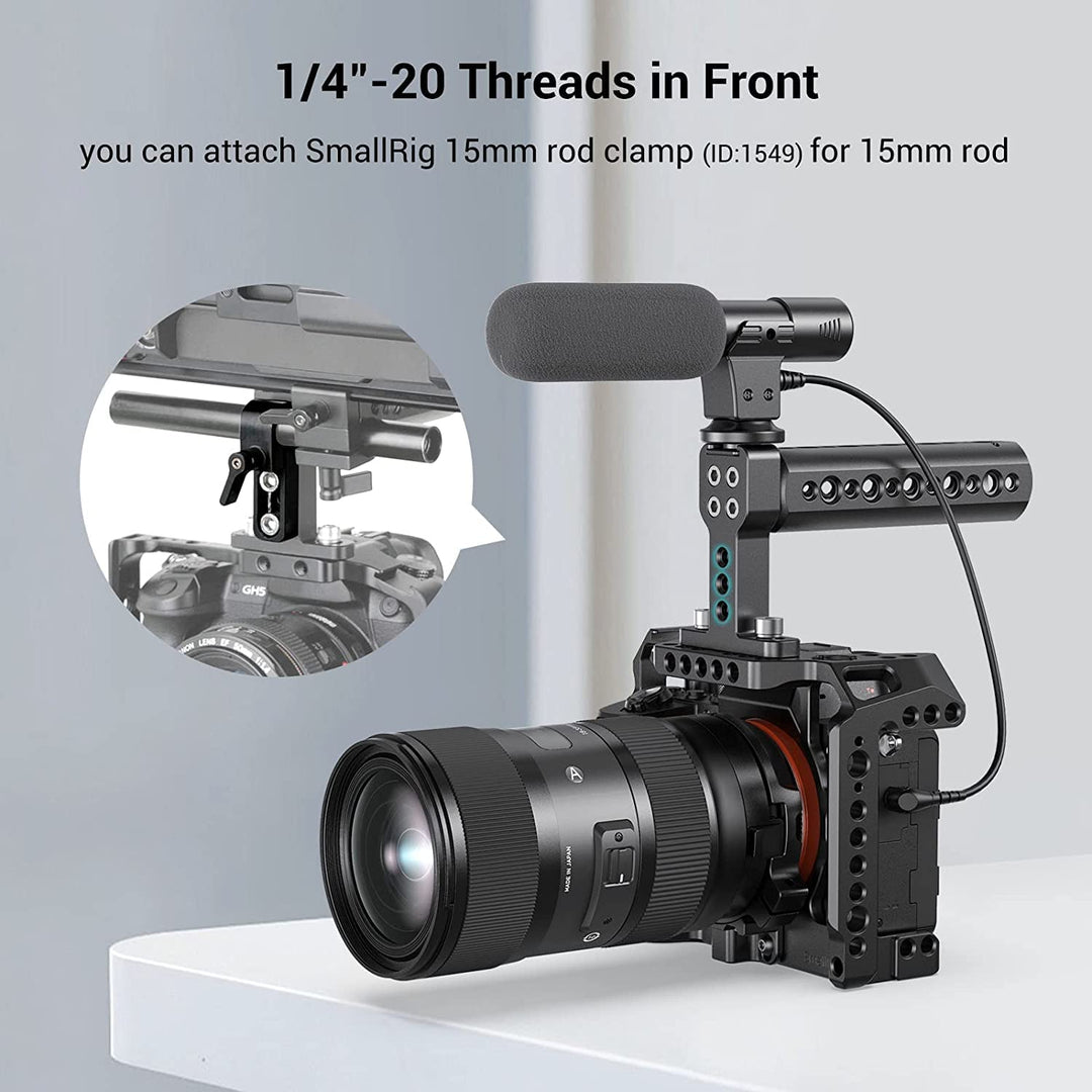 SmallRig Camera Top Handle Grip, DSLR Cage Handle with 