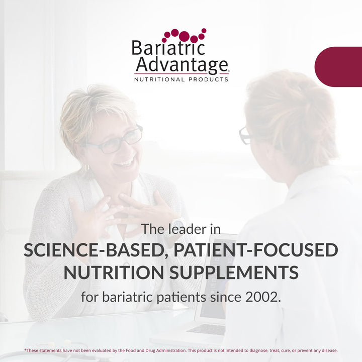 Bariatric Advantage B-12 Speedy Melts, Vitamin B12 1000 mcg Supplement, Fast Melting with 200 mcg of Folic Acid for Nutritional Support - Black Cherry, 30 Count