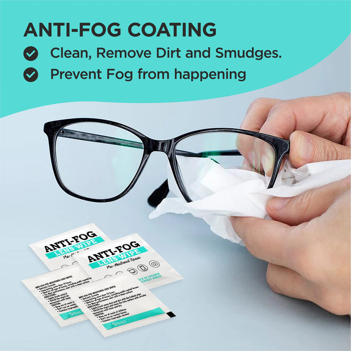 Noble Anti-Fog Pre-Moistened Lens and Screen Cleaning W