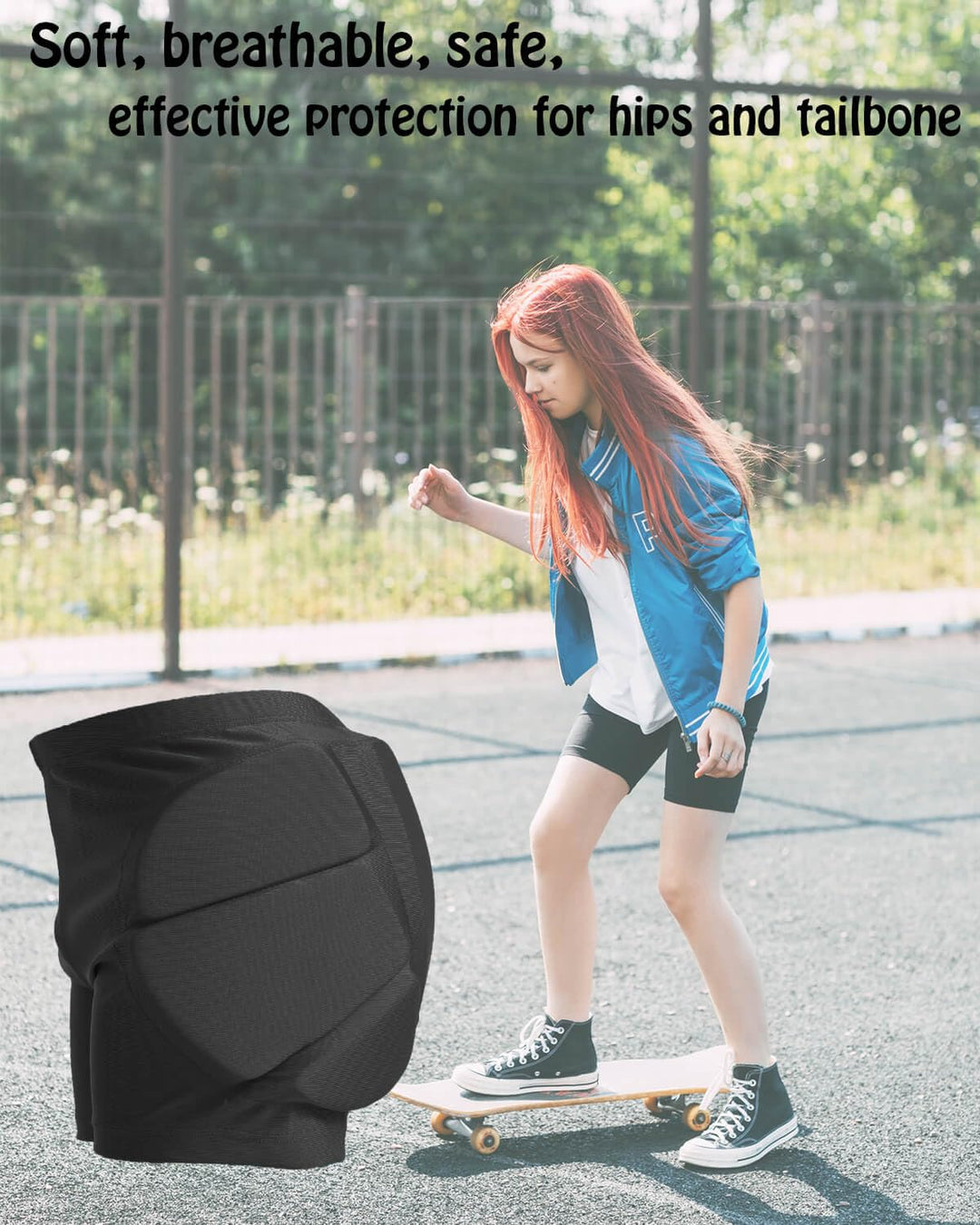 Reomoto Kids Hip Protection Pads Shorts Skiing Skating 