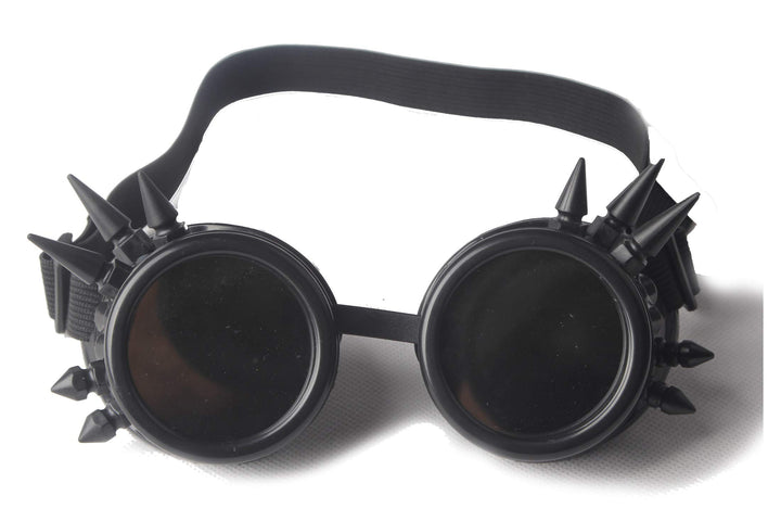 ABS Spiked Steampunk Goggles Glasses Welding Goth Cosplay Goggles