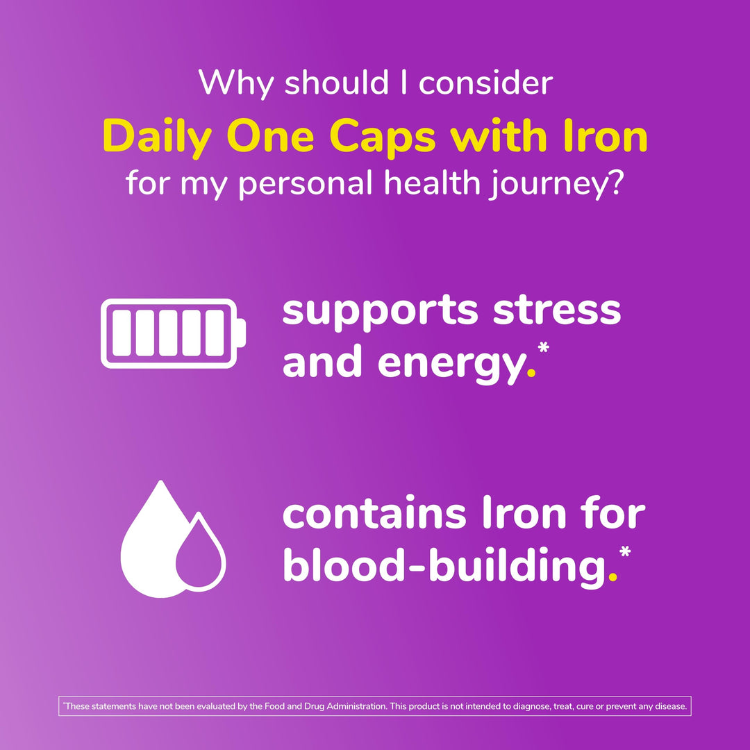 Twinlab Daily One Caps with Iron - Nutritional Suppleme