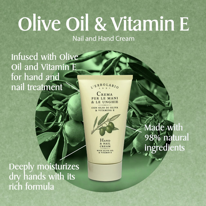 Hand and Nail Cream by LErbolario for Unisex - 2.5 oz Cream