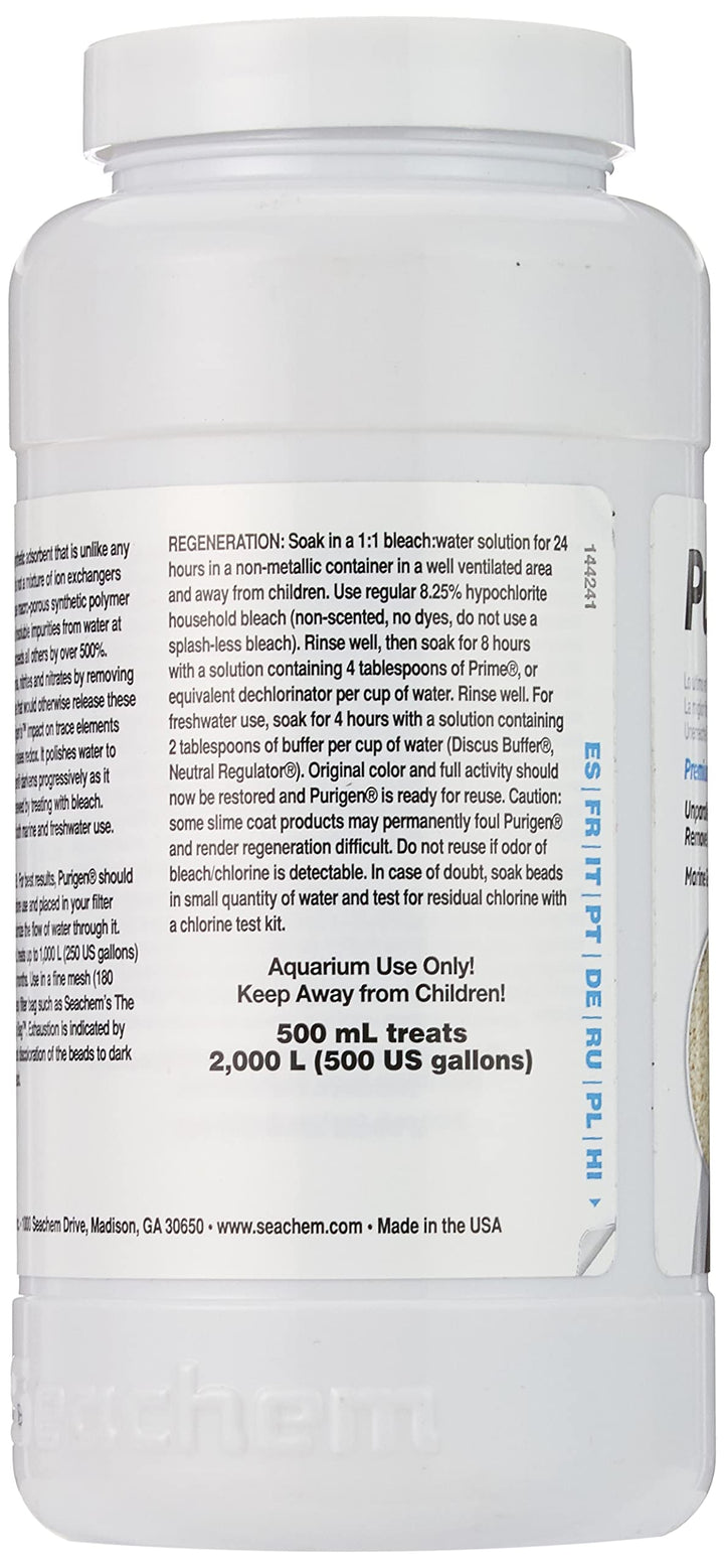Purigen Organic Filtration Resin - Fresh and Saltwater 500 ml (116016308)
