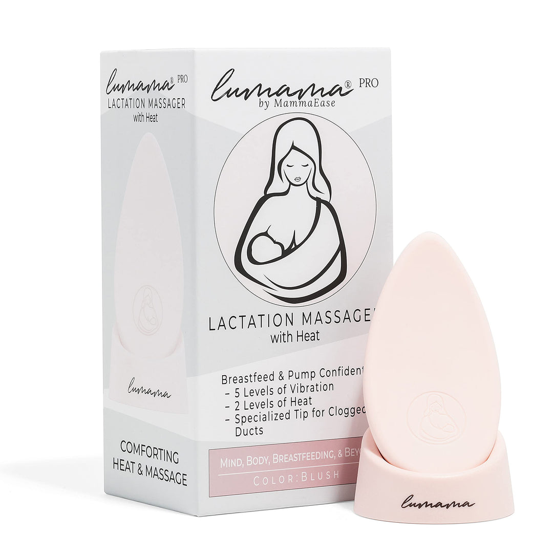 LUMAMA MammaEase Pro Lactation Massager – Premium Silic