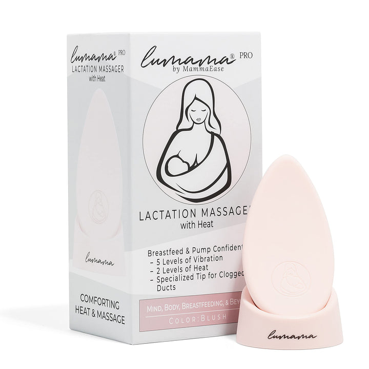 LUMAMA MammaEase Pro Lactation Massager – Premium Silic