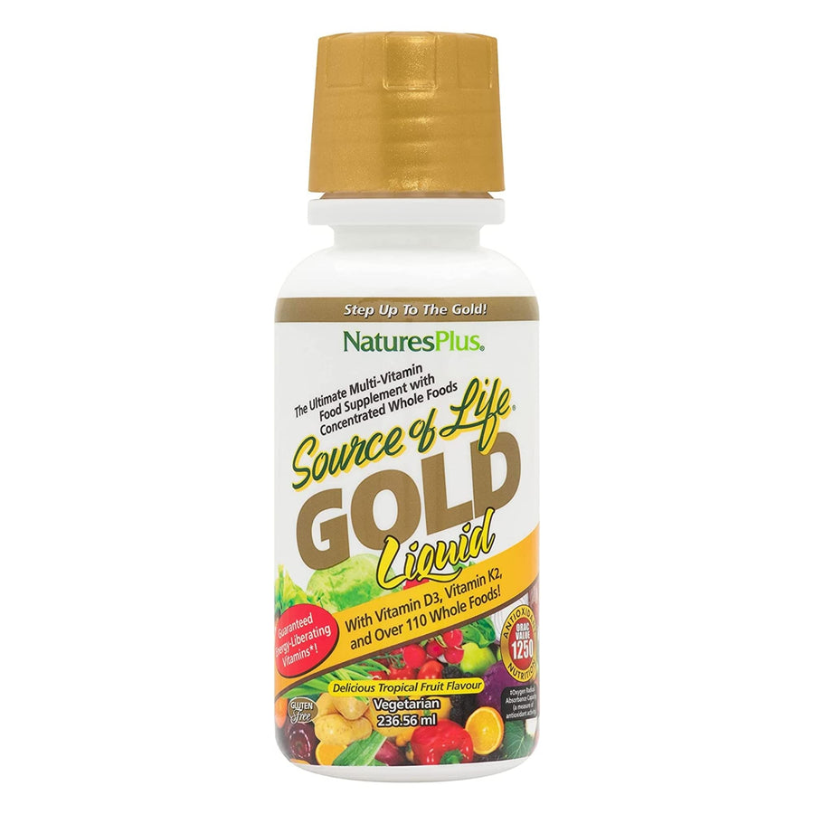 Natures Plus Source of Life Gold Multivitamin Liquid - 