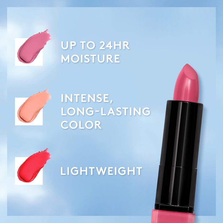 COVERGIRL Exhibitionist Lipstick Cream, Verve Violet 370, Lipstick Tube 0.123 OZ (3.5 g)