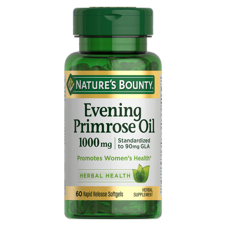 Nature&#39;s Bounty Evening Primrose Oil, Promotes 