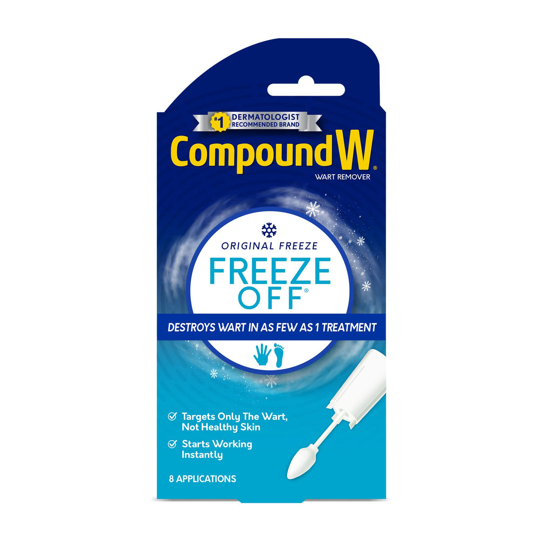 Freeze Off Remover, 8 Applications, White, 1 Count