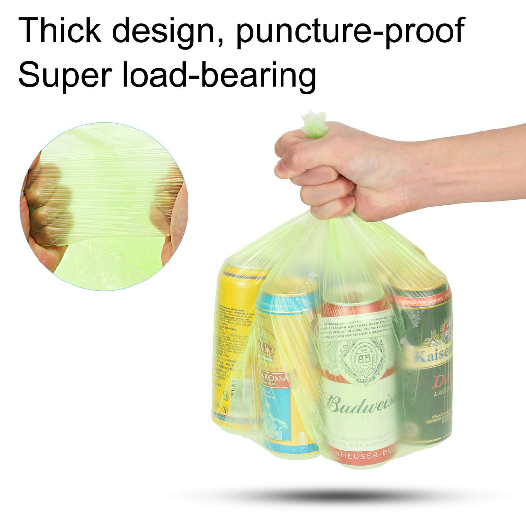 Aievrgad trash bag(2.6 Gallon), 120PCS biodegradable tr