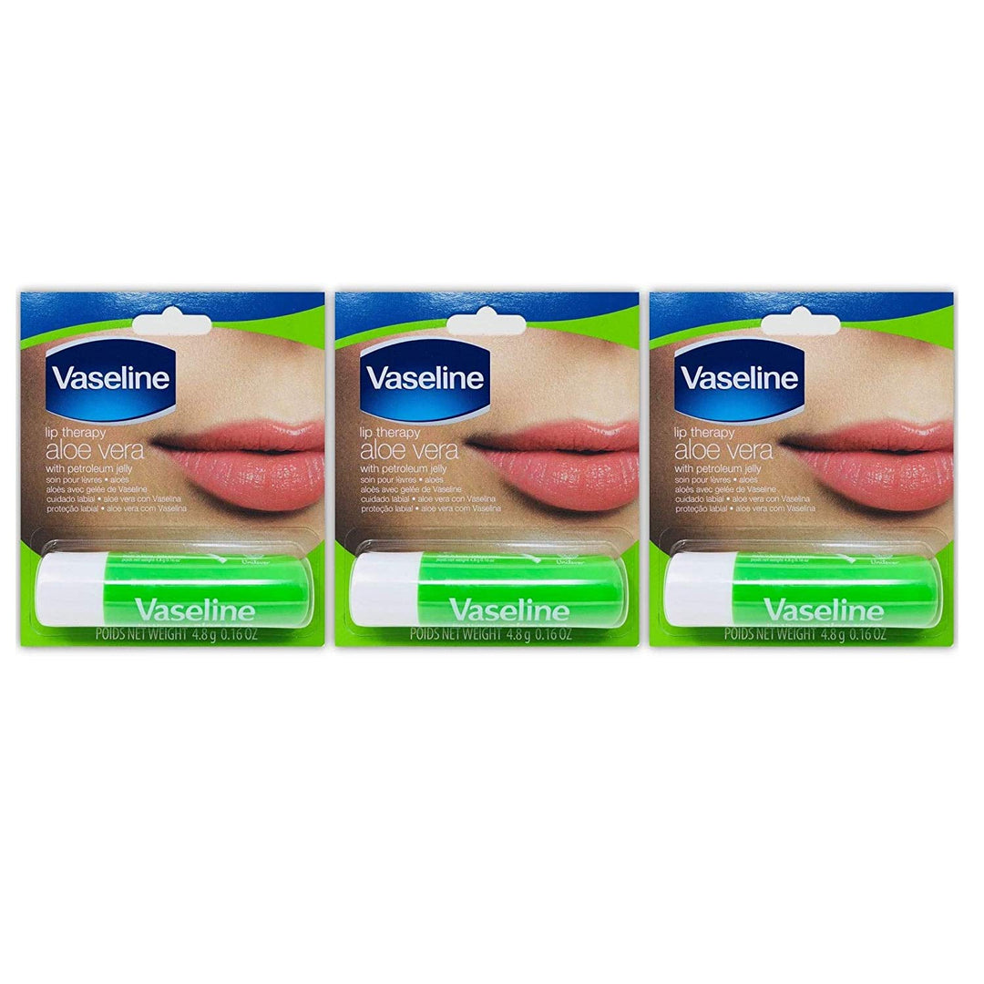 Vaseline Lip Therapy Aloe Vera (3 Pack)
