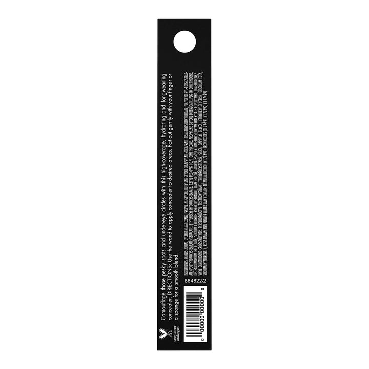 e.l.f, Hydrating Camo Concealer, Lightweight, Full Coverage, Long Lasting, Conceals, Corrects, Covers, Hydrates, Highlights, Tan Walnut, Satin Finish, 25 Shades, All-Day Wear, 0.20 Fl Oz