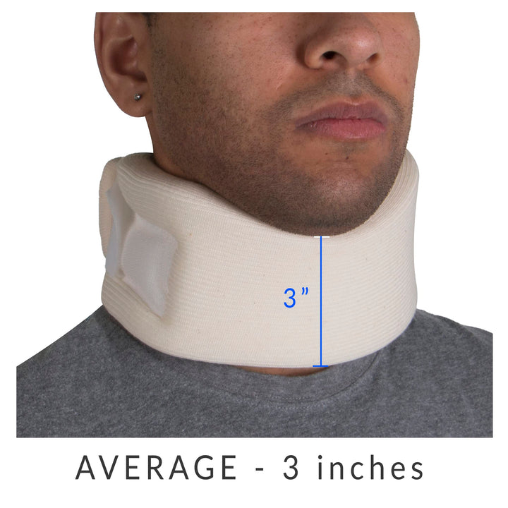 OTC Cervical Collar, Soft Foam, Neck Support Brace, Med