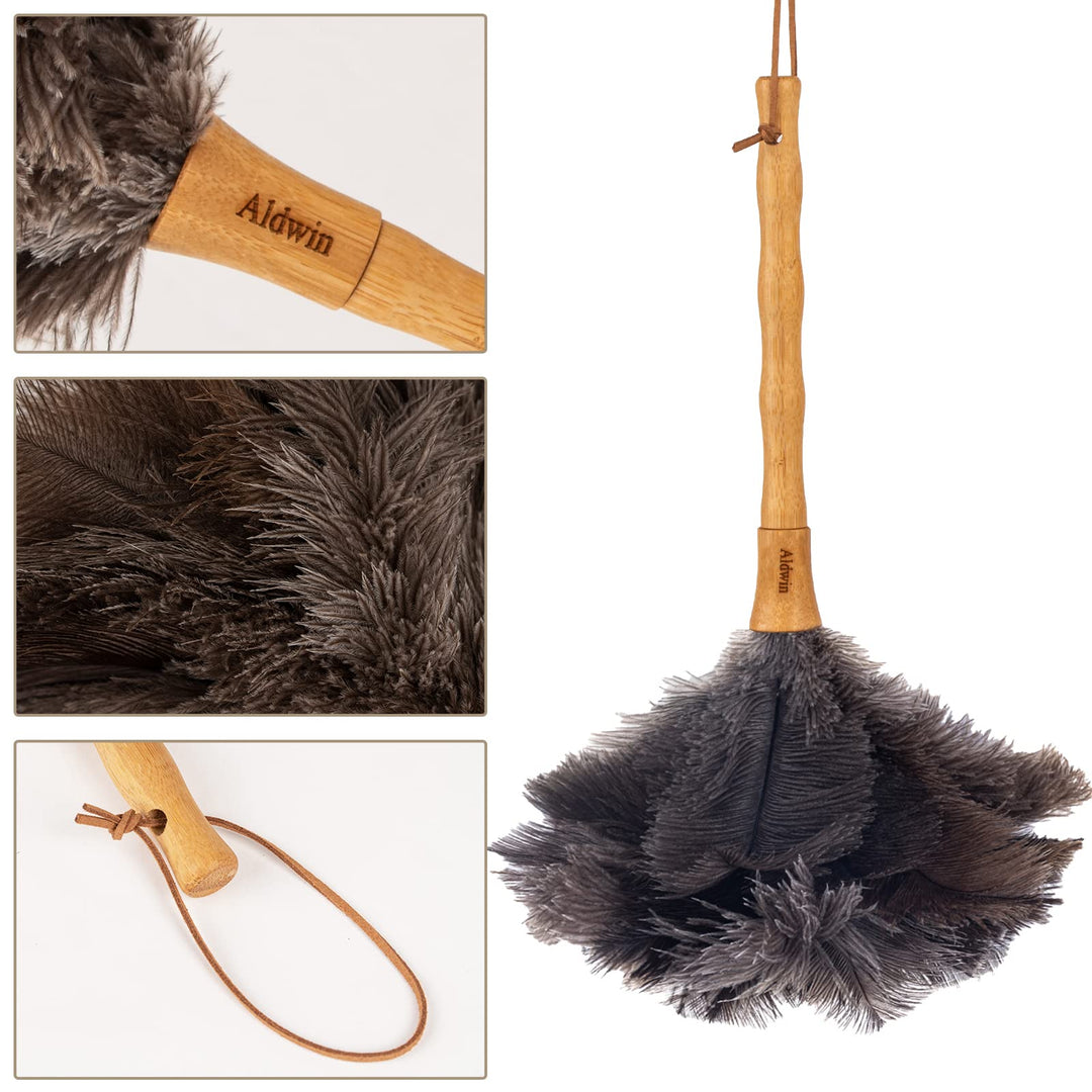 Aldwin Ostrich Feather Duster, 16 inch Ostrich Feather 