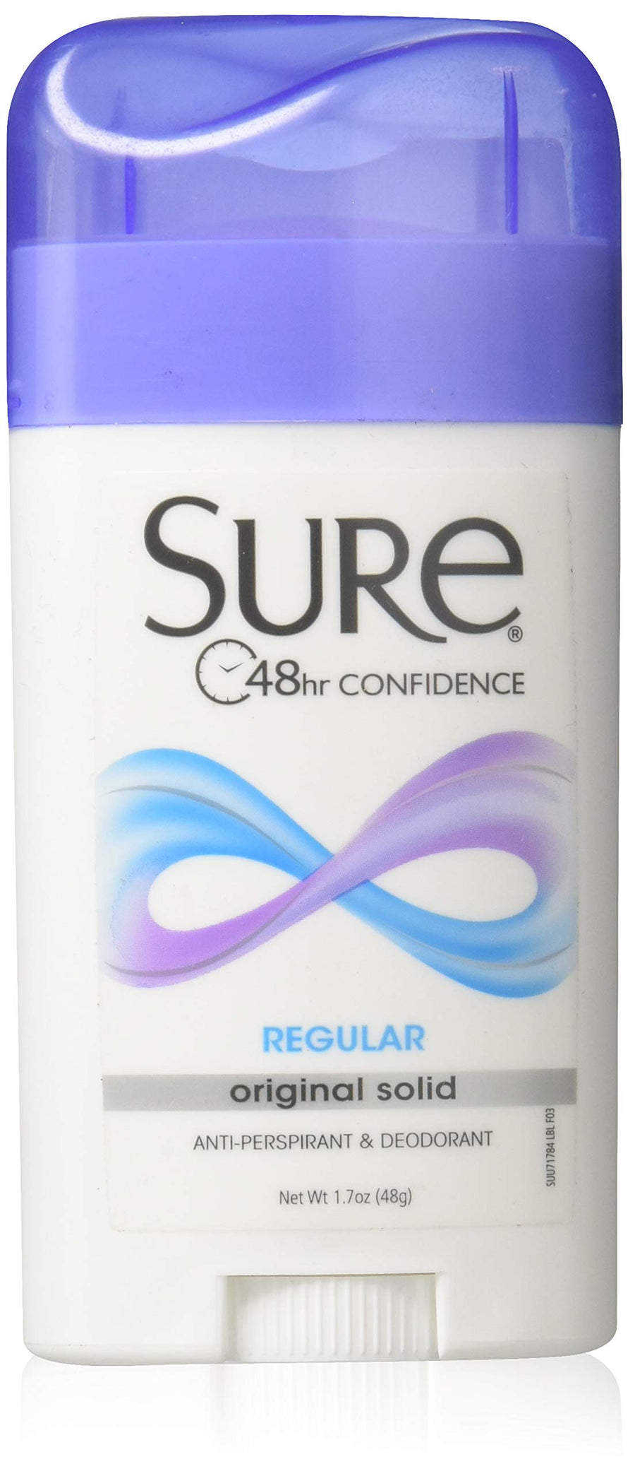 Deodorant 1.7oz Original Solid Regular (3 Pack)