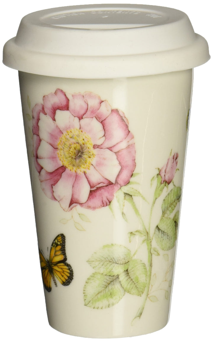 Lenox 837583 Butterfly Meadow Thermal Travel Mug, Multi