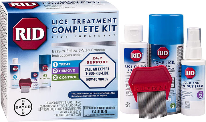 RID Complete Lice Elimination 3 Item Kit