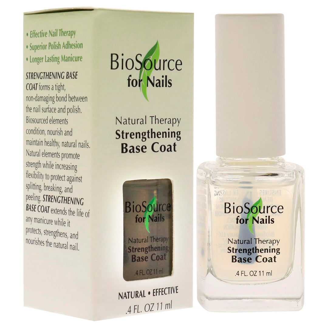 BioSource for Nails Natural Therapy Strengthening Base Coat, 0.4 oz