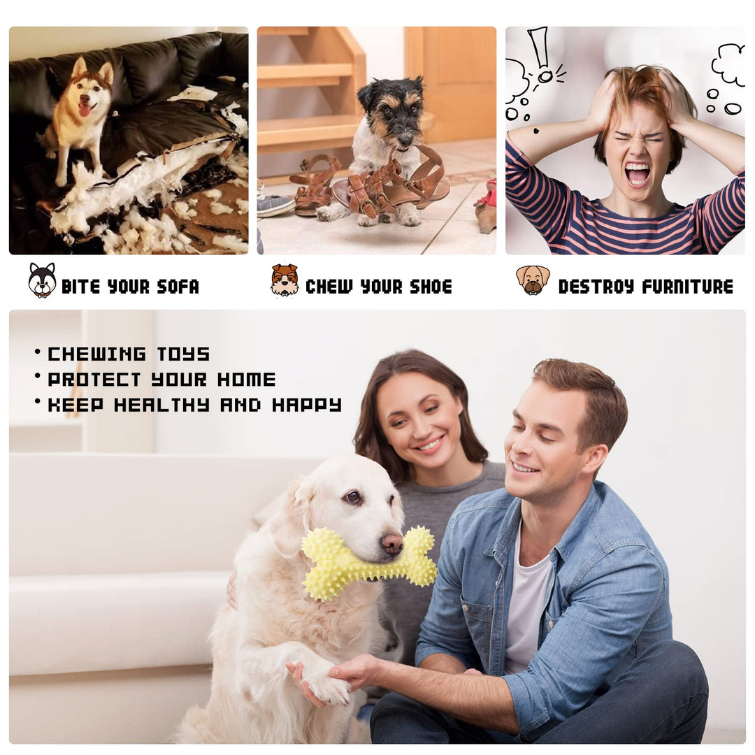 Puppy Toys 20 Pack, Puppy Chew Toys for Teething, Pet Dog Toothbrush Chew Toys for Puppy, Indestructible Pet Interactive Tug of War Squeaky Rope Toys for Puppies Small Medium Breed Chewers