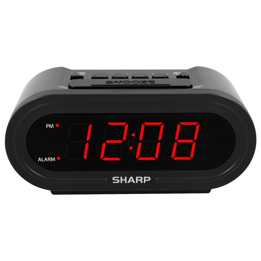 Sharp Digital Alarm with AccuSet - Automatic Smart Cloc